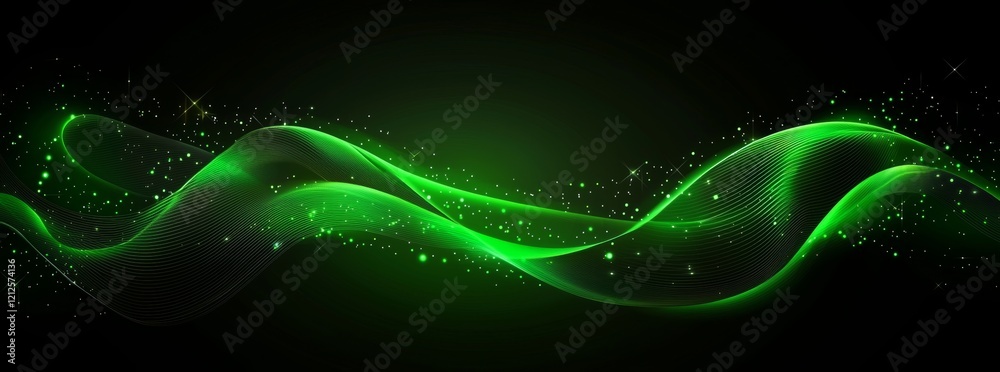 Poster radial waves navigate cyber space. a digital information field, peer-to-peer internet, and secure da