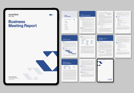 Business Report Template