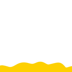 Obraz premium Yellow Divider Shape