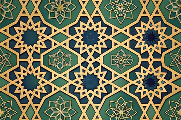 Obraz premium Ramadan Seamless Background. Seamless Pattern Background. Ramadan Pattern Background. Seamless Pattern Background.