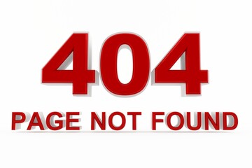 3D Text Spelling 404 Page Not Found