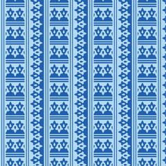 Royal Blue Beautiful Geometric Pattern