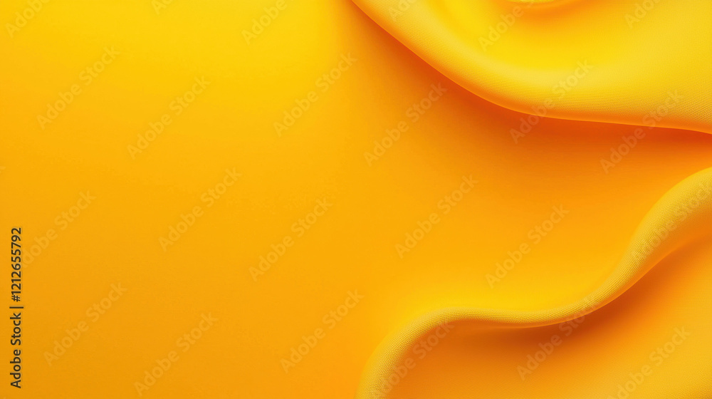 Poster soft yellow fabric with smooth texture, perfect for backgrounds and designs