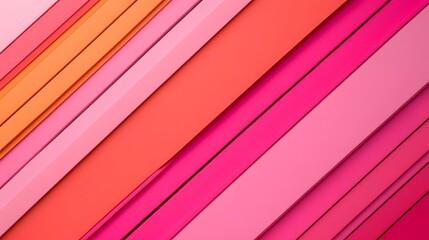 Obraz premium Dynamic Gradient Stripe Abstract Background with Pink and Orange Colors