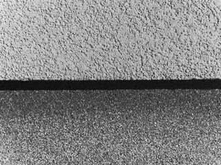Fototapeta premium A wall with a black line on it