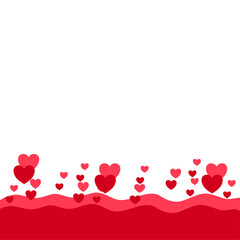 Valentine's Bottom Decoration