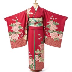 3d a cartoon of a kimono