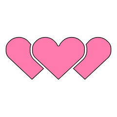 
Valentine-themed icons with an elegant style and attractive details, ideal for beautifying love and affection-themed designs.