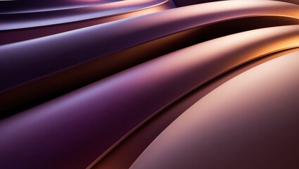 Smooth curves in purple and gold