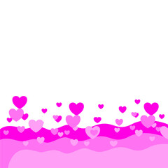 Valentine's Day Bottom Border