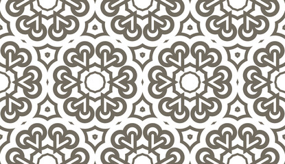 Geometry Background for Fabric, Packaging Paper, Tablecloth, Textile. vector