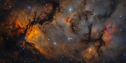 Obraz premium Captivating Universe Photography of Realistic Constellations Night Sky Abstract Art Cosmic Wonder Celestial Viewpoint