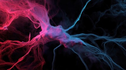 Obraz premium Quasar Jet Emission Revealing Relativistic Plasma Streams in the Universe An Abstract Exploration of Cosmic Energy