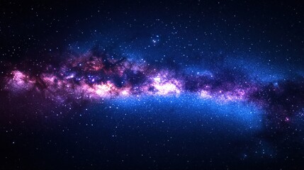 Fototapeta premium Meteor Shower Event Night Sky Universe Photography Cosmic Landscape Aerial View Abstract Beauty