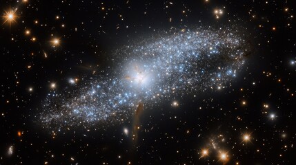 Obraz premium Exploring Stellar Formation Abstract Universe Photography Cosmic Nebula Deep Space Celestial Environment Aerial View