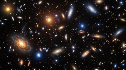 Fototapeta premium Exploring Dark Matter Universe Photography Cosmic Realms Abstract Imagery Celestial Environment Vastness of Space