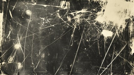Vintage paper texture featuring wet plate effects with dirt, scratches, and an abstract background for artistic and design use.