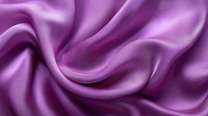 Fototapeta premium Luxurious Purple Viscose Rayon Fabric Smooth Texture Elegant Background for Fashion and Textile Designs