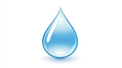 Water drop illustration nature graphic design clean environment close-up fluidity concept