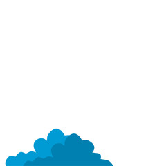 Vector Blue Clouds