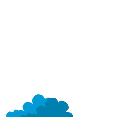 Vector Blue Clouds