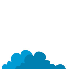 Vector Blue Clouds