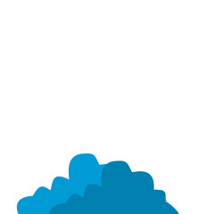 Vector Blue Clouds