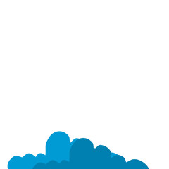 Vector Blue Clouds