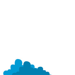 Vector Blue Clouds