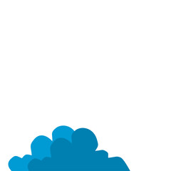 Vector Blue Clouds