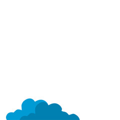 Vector Blue Clouds