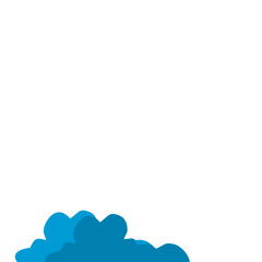 Vector Blue Clouds
