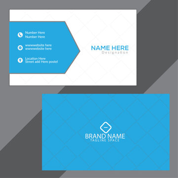 modern business card template.