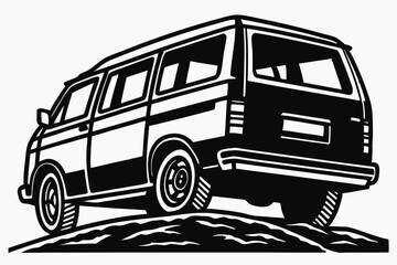 Set of Automobile, Cargo Ship Icon, Space Shuttle, Tram Silhouette, and Blimp Black Silhouette Icon Vector on Solid White Background