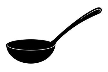 spoon on white background