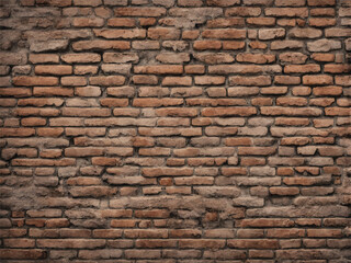 Brick wall background. Brick wall texture. Background of old vintage brick wall. Brick wall for brickwork background design.