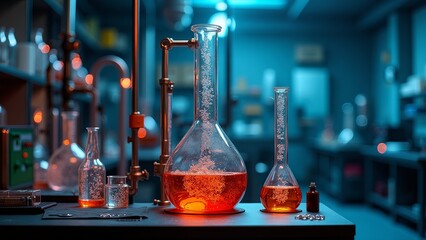 Laboratory equipment for chemical reactions and experiments