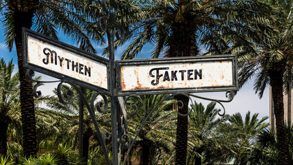 Signposts the direct way to Facts versus Myths