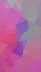 Obraz premium retro pop abstract wallpaper, 16:9 widescreen multicolored backdrop, low-poly, with white tones