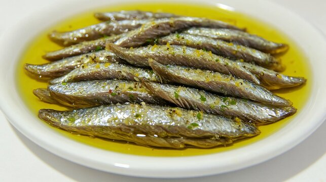 Delicious Marinated Sardines in Olive Oil