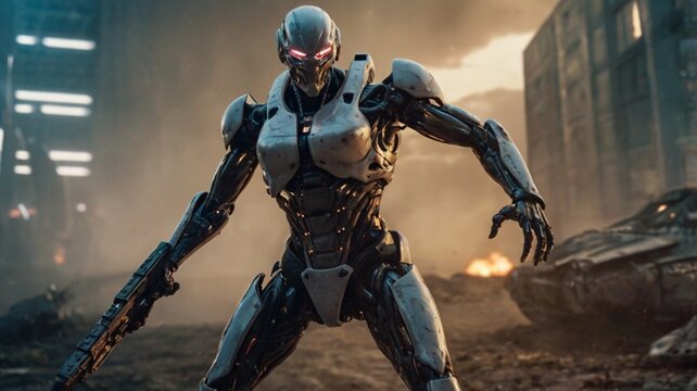 cybernetic warrior