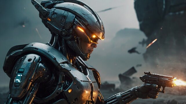 cybernetic warrior