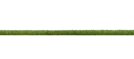 green grass borders, seamless horizontally, isolated.