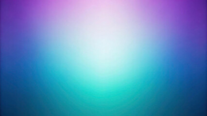 Obraz premium Softly Glowing Purple, Blue, and Teal Gradient Background with Blurred Edges and Subtle Texture