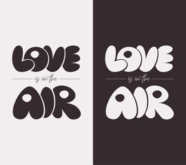 Love is in the air_postcard concept