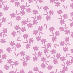 Wallpaper in the style of Baroque. Seamless vector background. Set of colored floral ornament. Graphic pattern for fabric, wallpaper, packaging