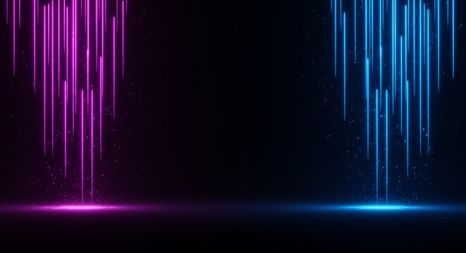 Neon Lights Background