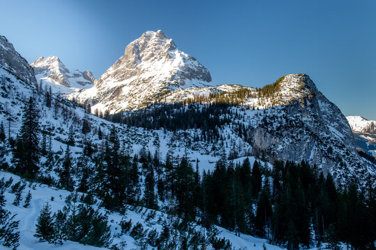Ehrwalder Sonnenspitze im Winter