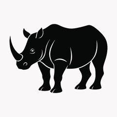 Obraz premium rhino illustration