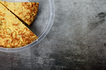 Potato omelette